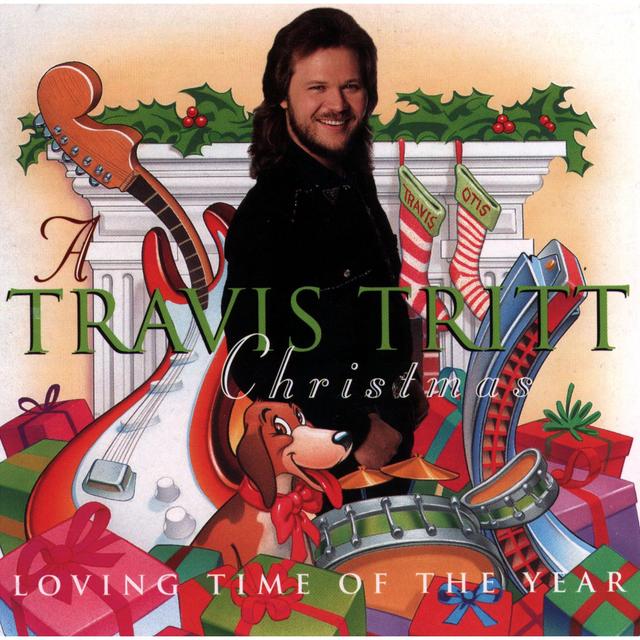 Album cover art for A Travis Tritt Christmas - Loving Time of the Year