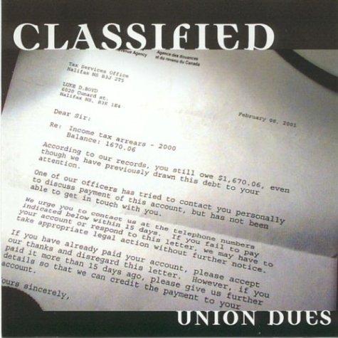 Album cover art for Union Dues