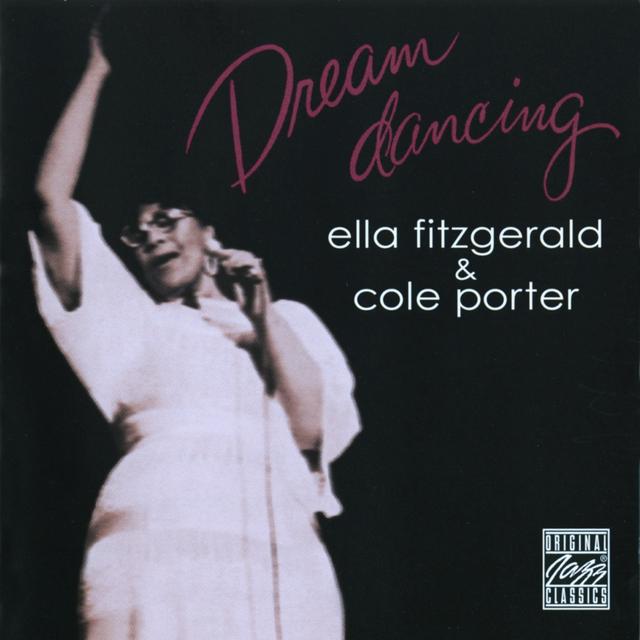 Album cover art for Dream Dancing: Ella Fitzgerald & Cole Porter