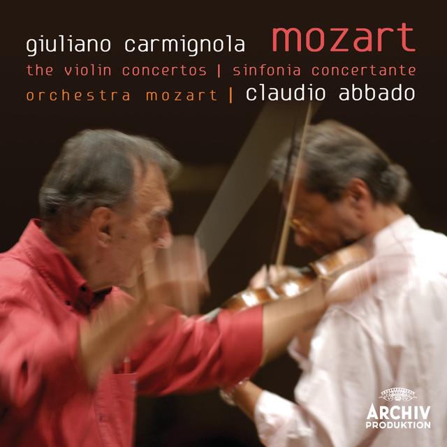 Album cover art for Mozart : The Violin Concertos