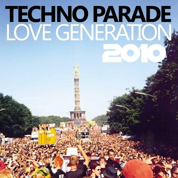 Album cover art for Techno Parade Love Generation 2010