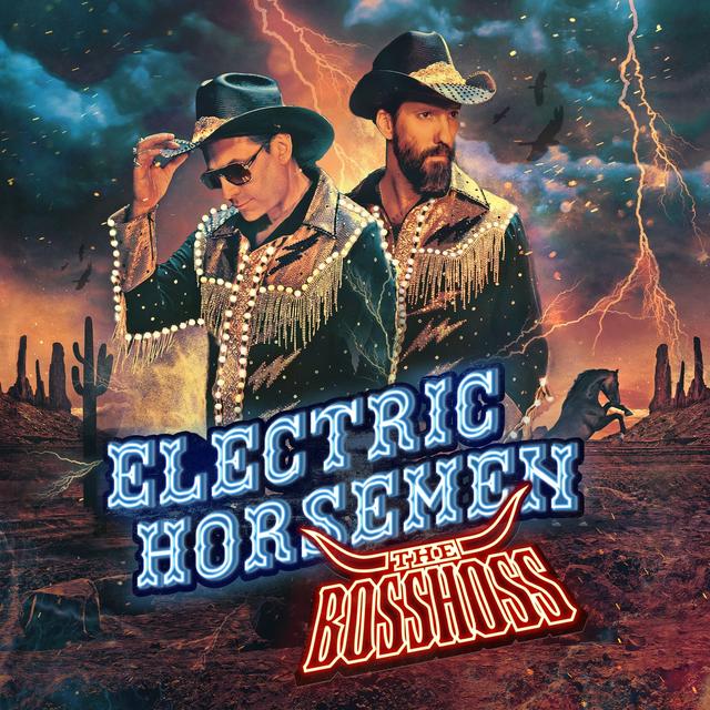 Album cover art for Electric Horsemen