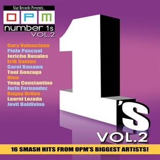 Album cover art for Opm Number 1's Vol.2