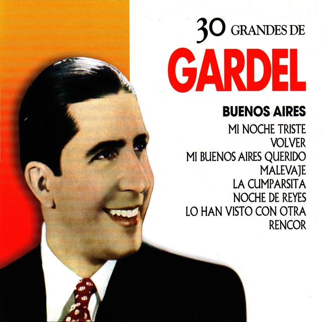 Album cover art for 30 Grandes De Carlos Gardel