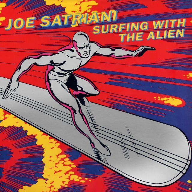 Album cover art for Surfing With The Alien