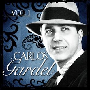 Album cover art for Carlos Gardel. Vol. 1