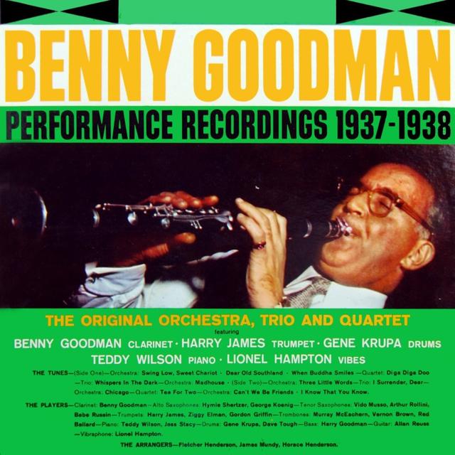 Album cover art for The Benny Goodman Treasure Chest