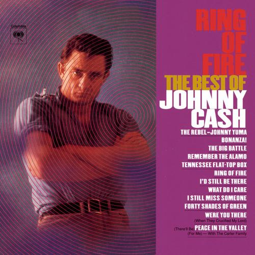 Album cover art for Ring of Fire: The Best of Johnny Cash