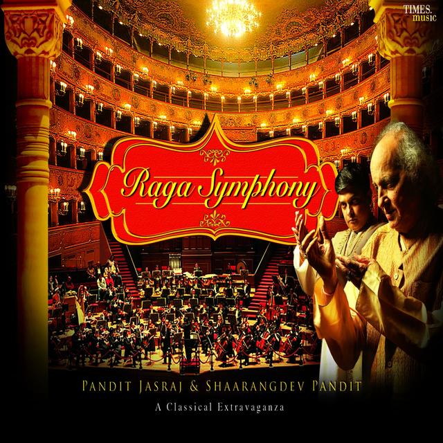 Album cover art for Raga Symphony