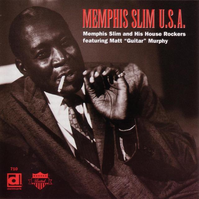 Album cover art for Memphis Slim U.S.A.