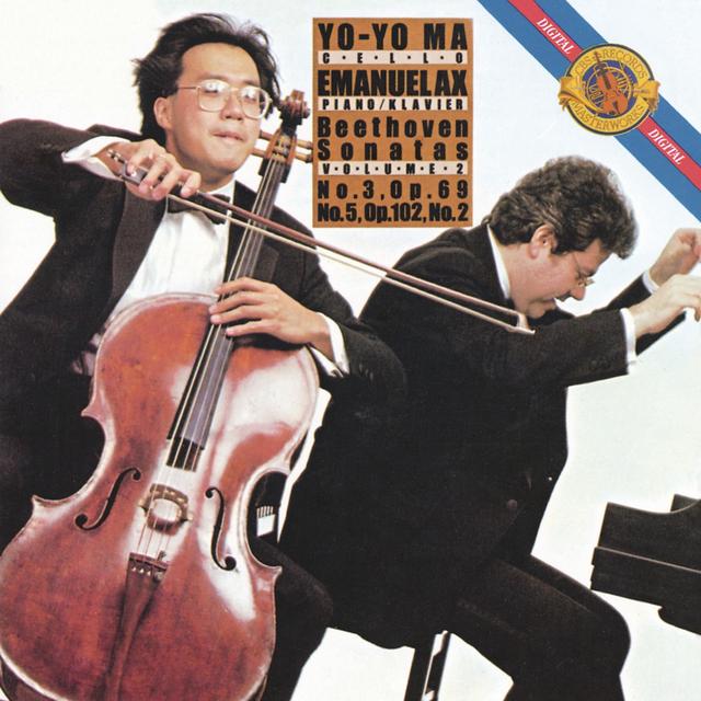 Album cover art for Beethoven: Cello Sonatas Nos.3 & 5