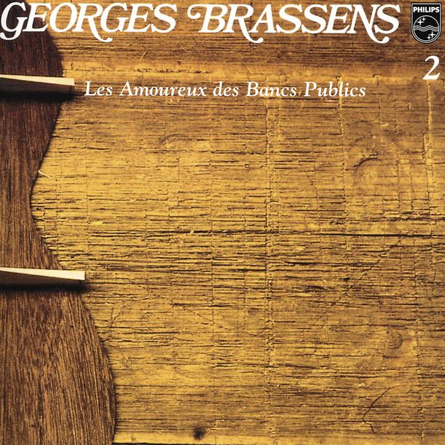 Album cover art for Georges Brassens 2 : Les Amoureux des Bancs Publics