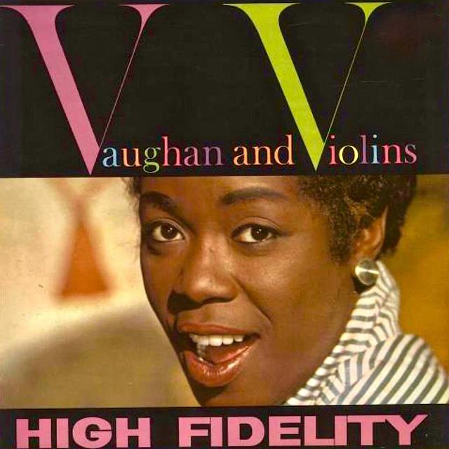 Album cover art for Vaughan and Violins