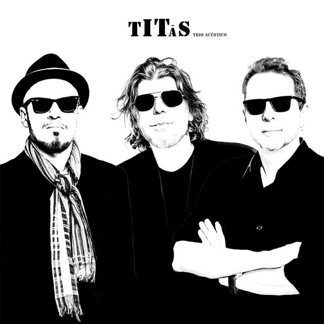 Album cover art for Titãs Trio Acústico