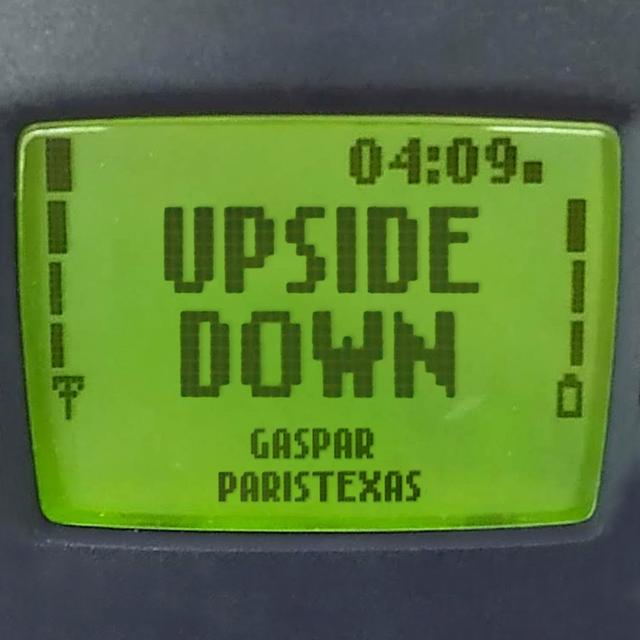 Album cover art for Upside down