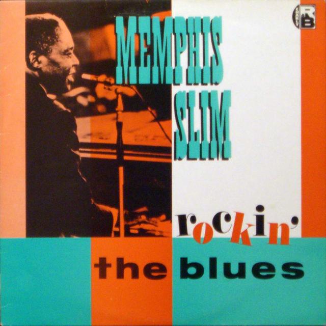 Album cover art for Rockin' The Blues