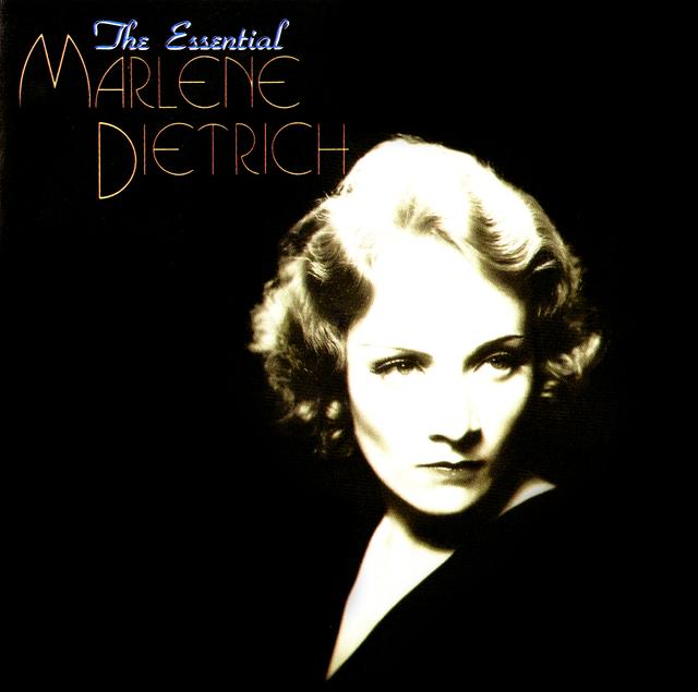 Album cover art for The Essential Marlene Dietrich