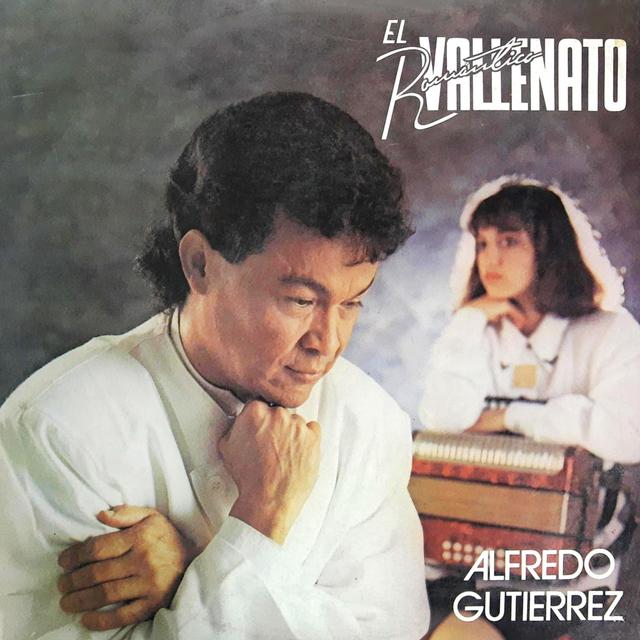 Album cover art for El romantico vallenato