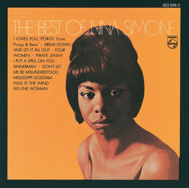 Album cover art for The Best of Nina Simone