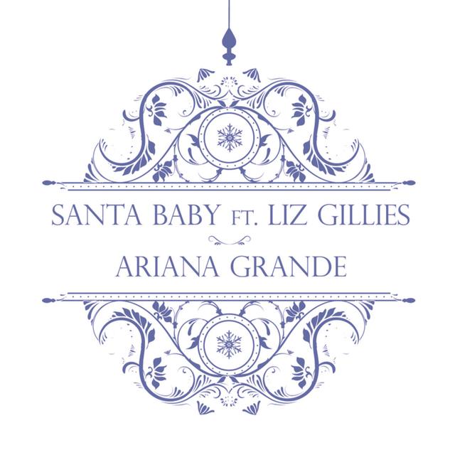 Album cover art for Santa Baby