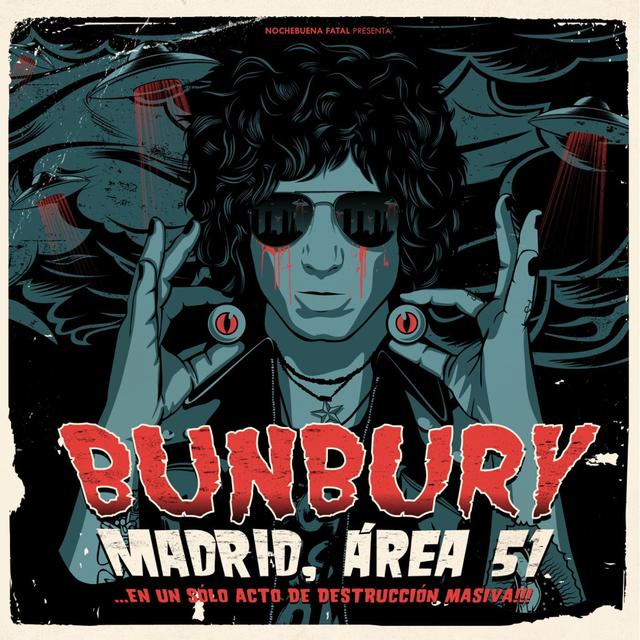 Album cover art for Madrid, Área 51... En Un Sólo Acto De Destrucción Masiva!!!