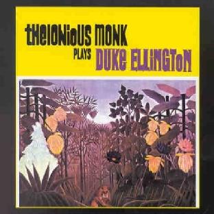 Album cover art for Thelonious Monk plays Duke Ellington