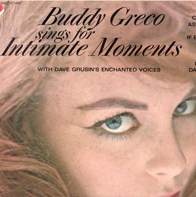 Album cover art for Sings For Intimate Moments