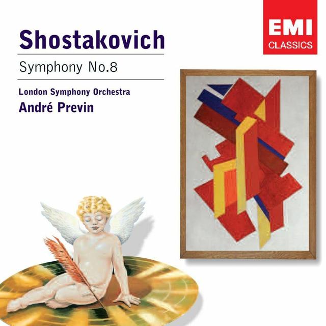 Album cover art for Shostakovich : Symphony No 8