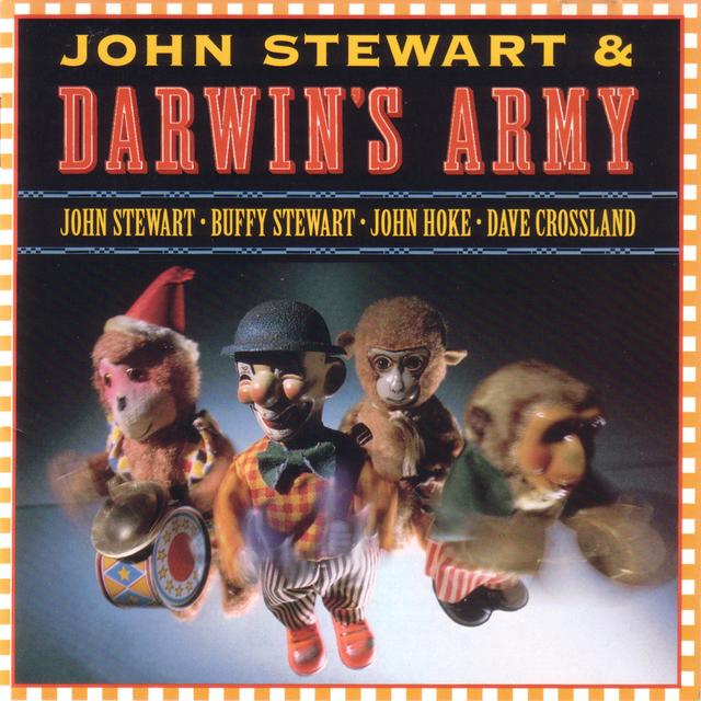 Album cover art for John Stewart & Darwin's Army