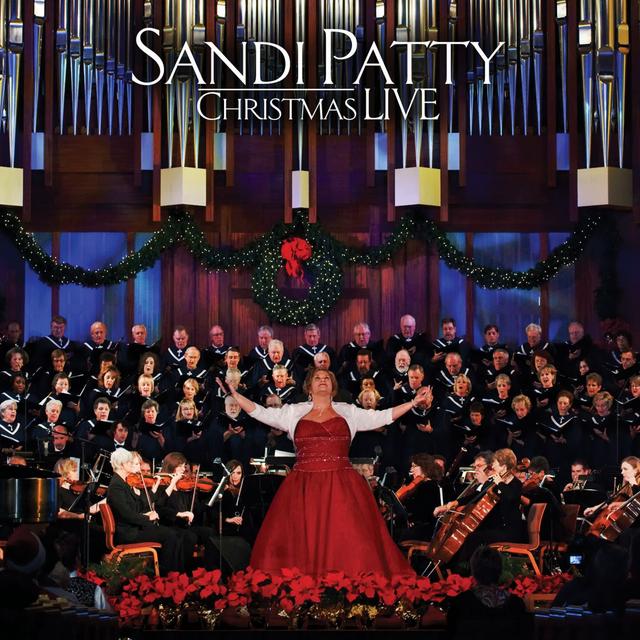 Album cover art for Sandi Patty Christmas Live