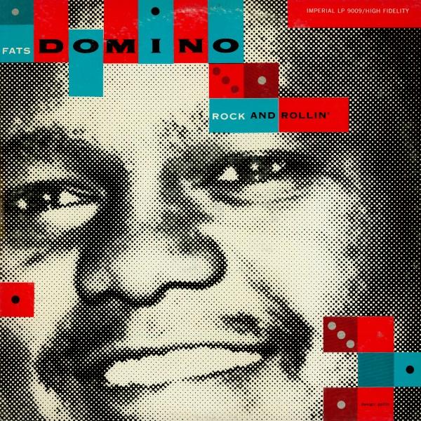 Album cover art for Fats Domino Rock and Rollin'