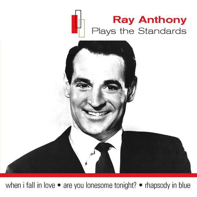 Album cover art for Ray Anthony Plays The Standards