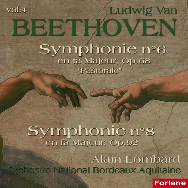 Album cover art for Beethoven: Symphonies No. 6 'Pastoral' & 8