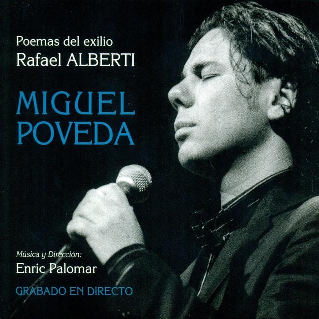 Album cover art for Poemas del exilio de Rafael Alberti