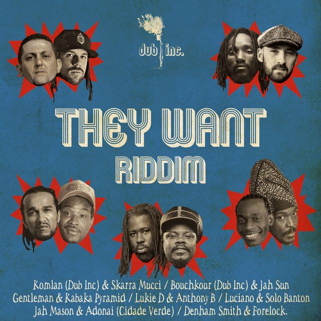 Album cover art for They Want Riddim