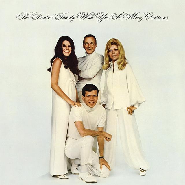 Album cover art for The Sinatra Family Wish You A Merry Christmas