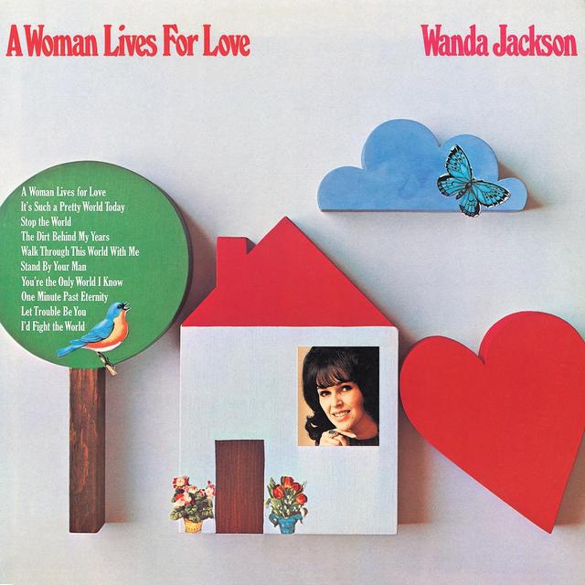 Album cover art for A Woman Lives for Love