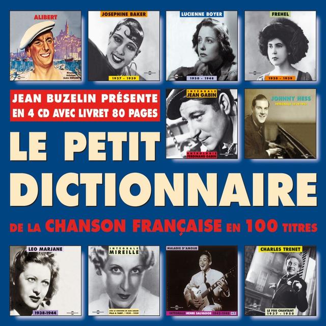 Album cover art for Petit Dictionnaire De La Chanson Francaise