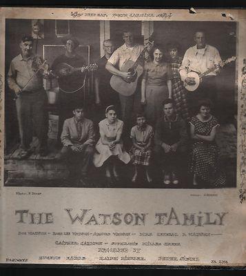 Album cover art for The Watson Family