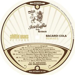 Album cover art for Bacardi Cola Remixes