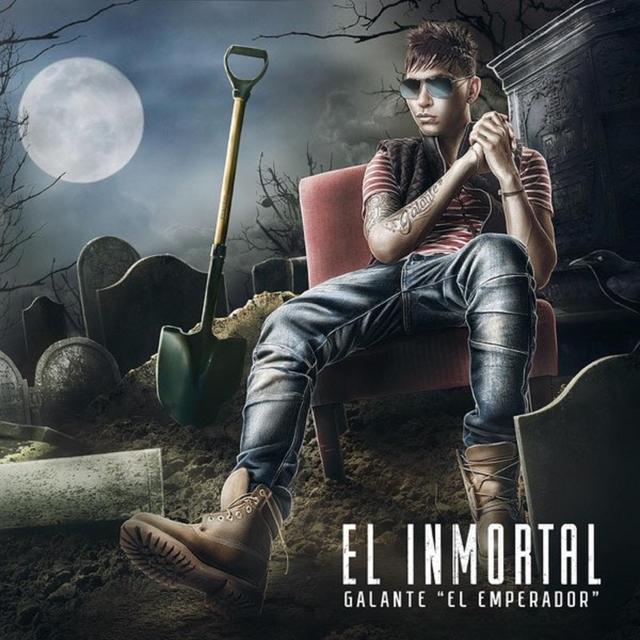 Album cover art for El Inmortal