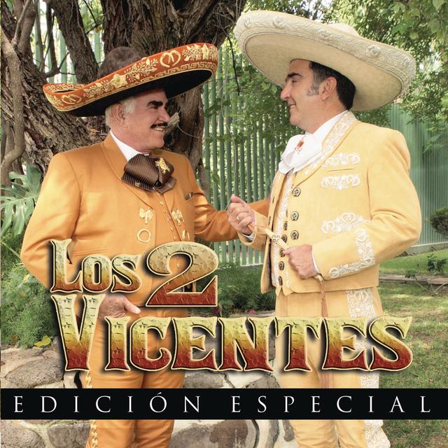 Album cover art for Los 2 Vicentes