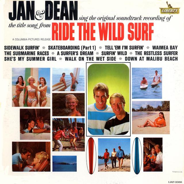 Album cover art for Ride The Wild Surf