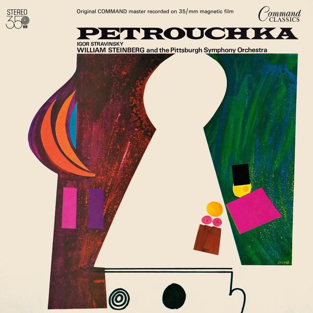 Album cover art for Stravinsky: Petrushka, K012