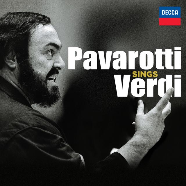 Album cover art for Pavarotti Sings Verdi