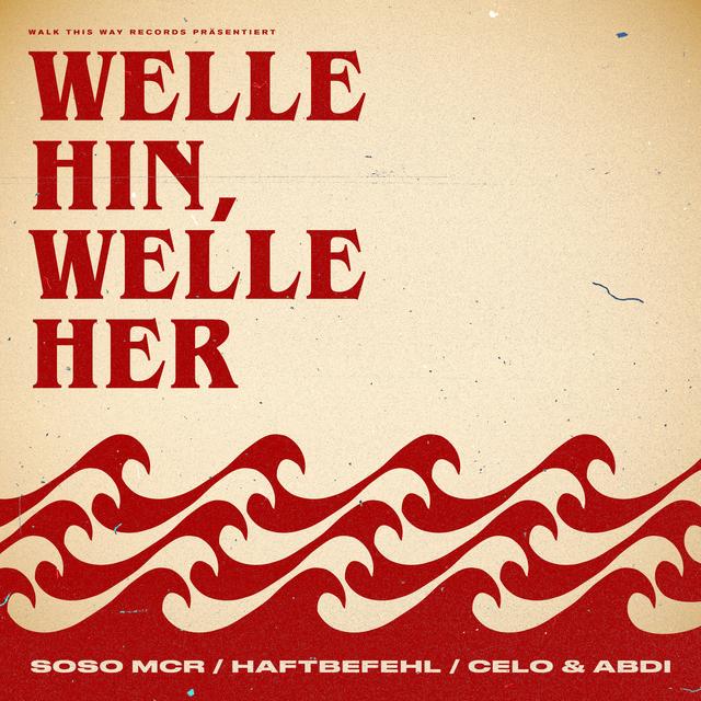 Album cover art for Welle hin, Welle her