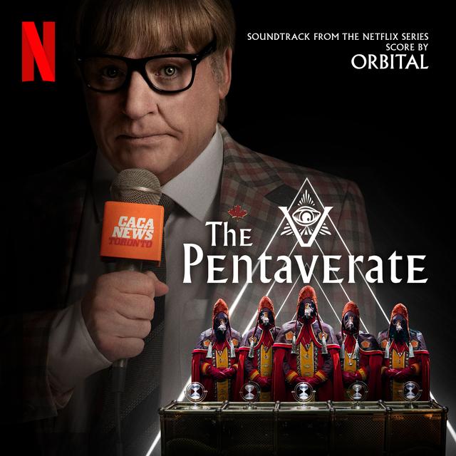 Album cover art for The Pentaverate (Original Soundtrack from the Netflix Series)