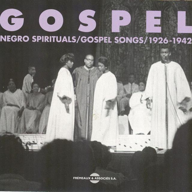 Album cover art for Gospel: Negro Spirituals Songs (1926-1942)