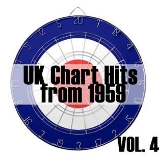 Album cover art for Uk Chart Hits From 1959, Vol. 4