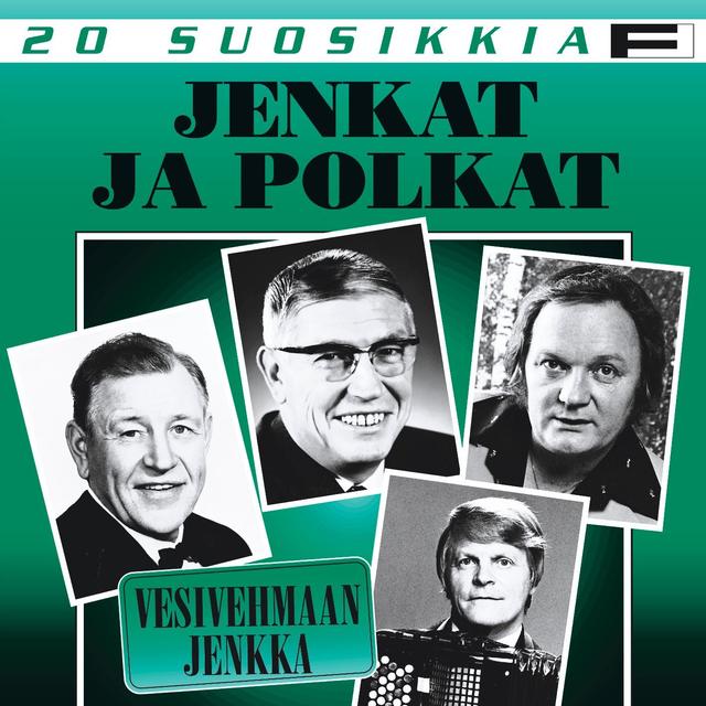 Album cover art for 20 Suosikkia / Jenkat ja polkat / Vesivehmaan jenkka